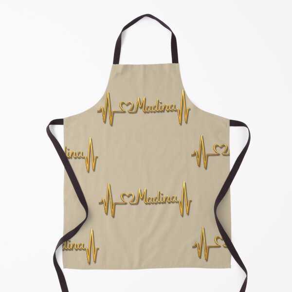 Item preview, Madina Heartbeat Line (V.1) – Islamic City Love Typography Design designed and sold by D-Islamic.