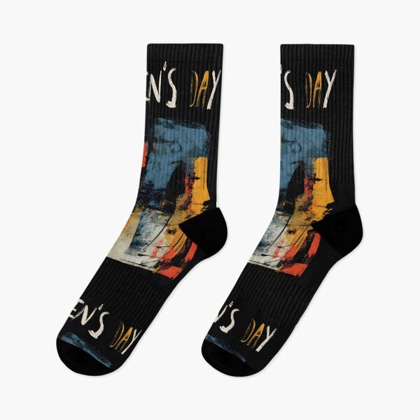 Item preview, Women's Day Abstract Profiles of Women in Bold Vivid Colors with Celebratory Typography designed and sold by OlfactoART Studio.