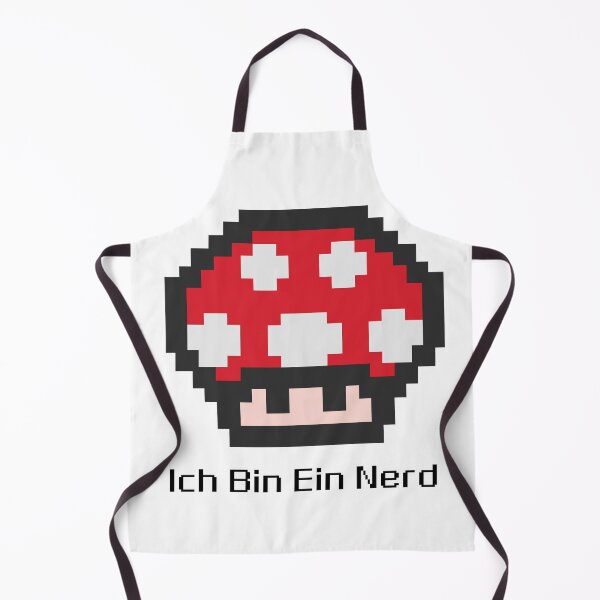 Artikelvorschau, Ich Bin Ein Nerd - Retro Pixel Mushroom Tech Humor entworfen und verkauft von MarykeArt.