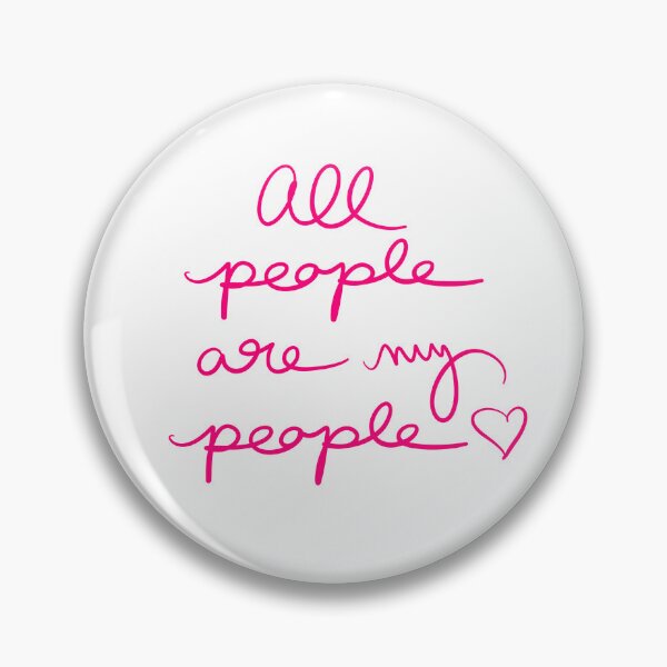 Item preview, All People are My People designed and sold by abeink.