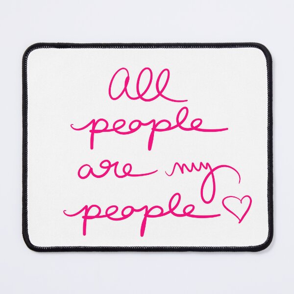 Item preview, All People are My People designed and sold by abeink.
