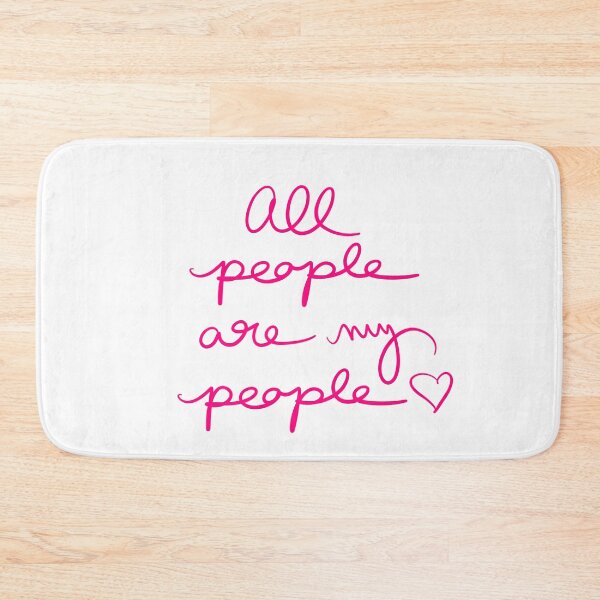 Item preview, All People are My People designed and sold by abeink.