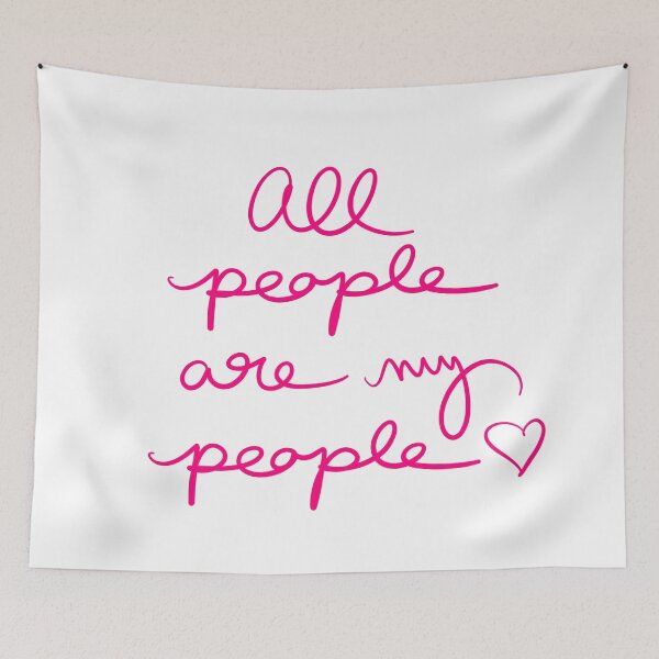 Item preview, All People are My People designed and sold by abeink.