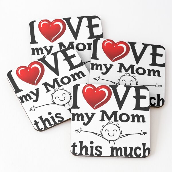 Artikelvorschau, „Ich liebe meine Mama so sehr“ – Eine herzerwärmende Kinderillustration entworfen und verkauft von sanorastyle.