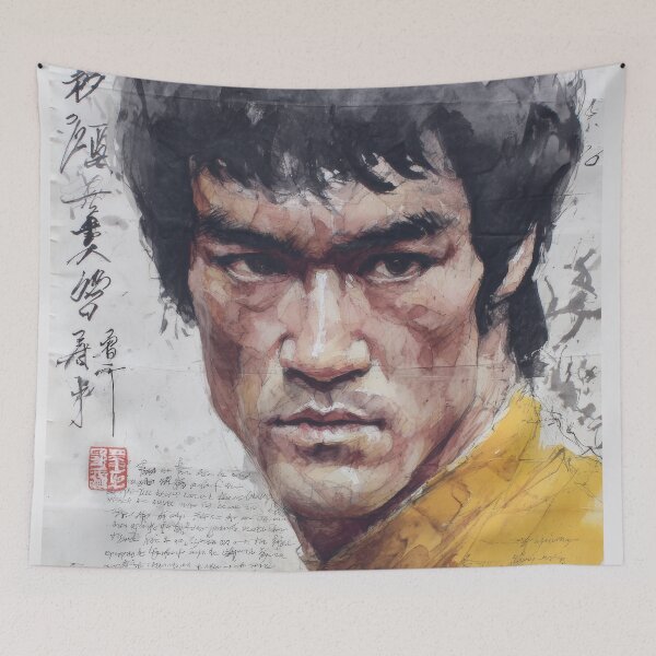 Item preview, Bruce Sumi-e  designed and sold by AnimeArsenalPrints.