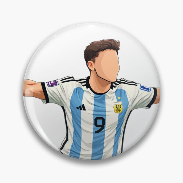 Item preview, Julian Alvarez Argentina designed and sold by spidercolapinto.