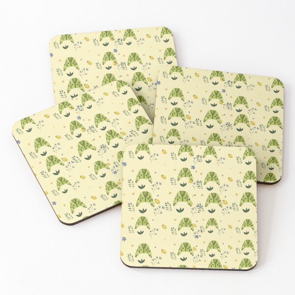 Item preview, Whimsical Green Cardigan and Botanical Illustration Pattern designed and sold by Senorona.