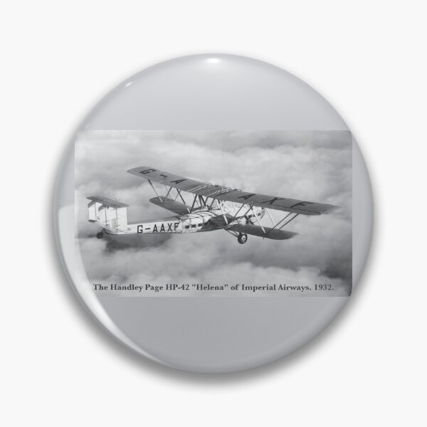 Item preview, Handley Page HP-42 “Helena” – Imperial Airways 1932 Vintage Photograph designed and sold by Maljonic.