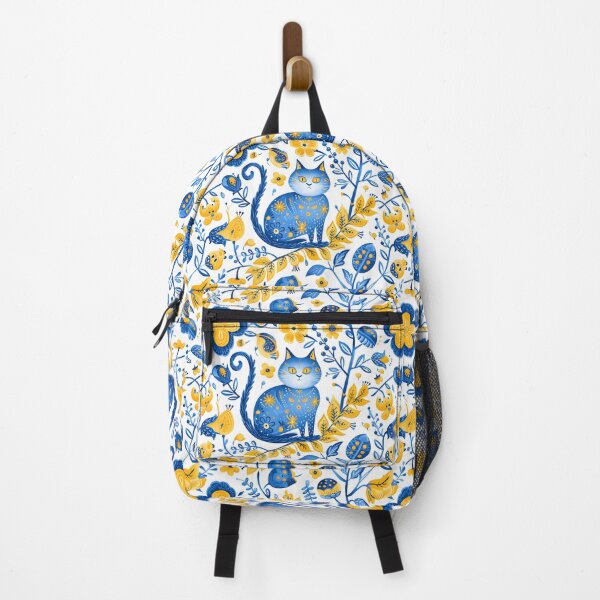 Item preview, Magic Ukrainian Cat Funny Floral Vintage Ukraine Pattern designed and sold by SecretDicer.