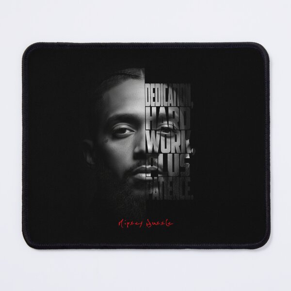 Item preview, Nipsey Hussle Split Face Quote Poster designed and sold by Enea Kelo.