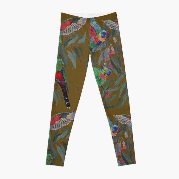 Birds from Paradise. Rosellas Leggings