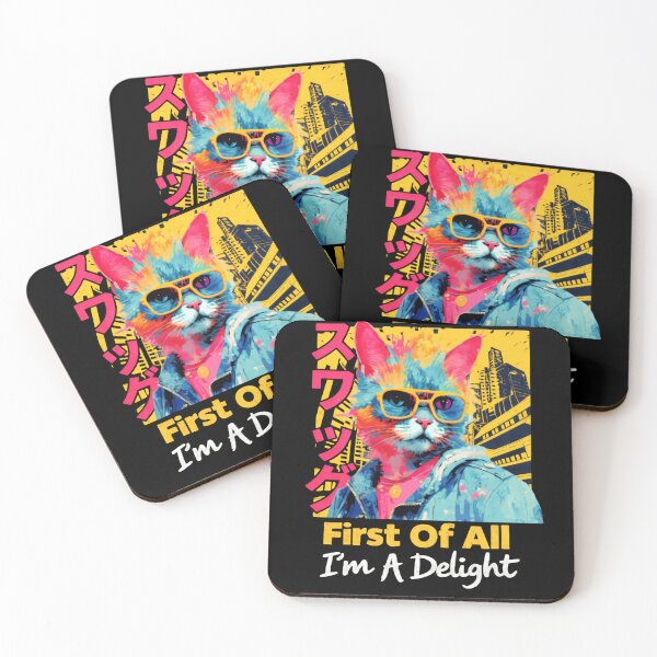 Item preview, First Of All I'm A Delight For All Local Cats designed and sold by SkeletonsDanger.