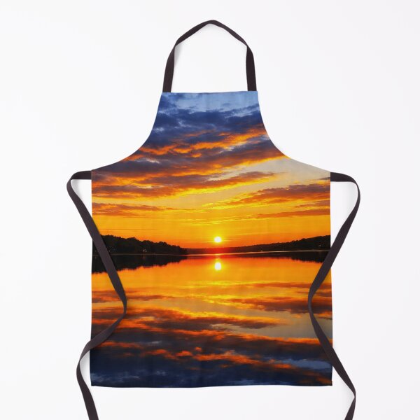 Item preview, Kawartha Lakes Ontario Golden Sunset Reflection designed and sold by scicilysimonee.