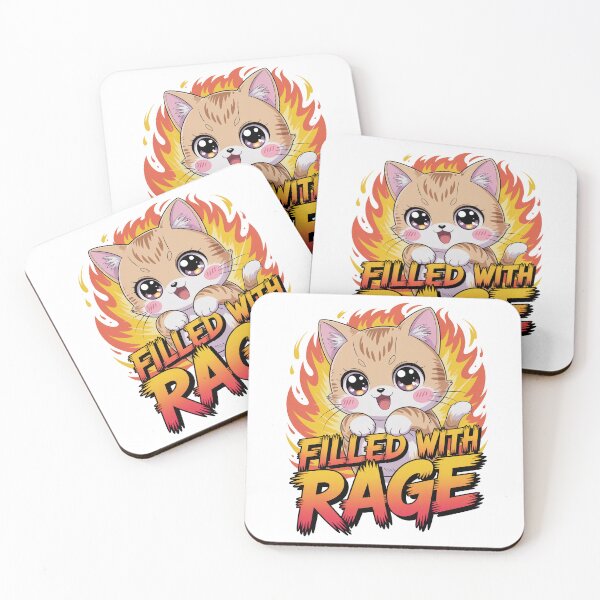 Item preview, Cute Cat Rage Consumes Me designed and sold by Millsoft.