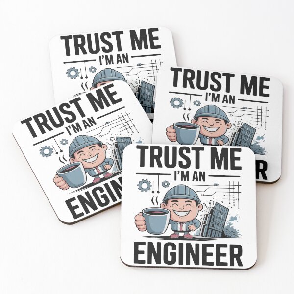 Item preview, Trust Me I’m an Engineer  designed and sold by Moxie Ink Lady.