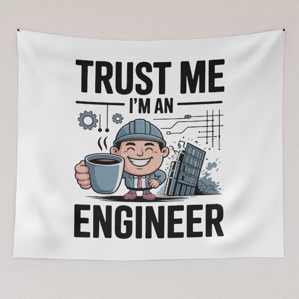 Item preview, Trust Me I’m an Engineer  designed and sold by Moxie Ink Lady.
