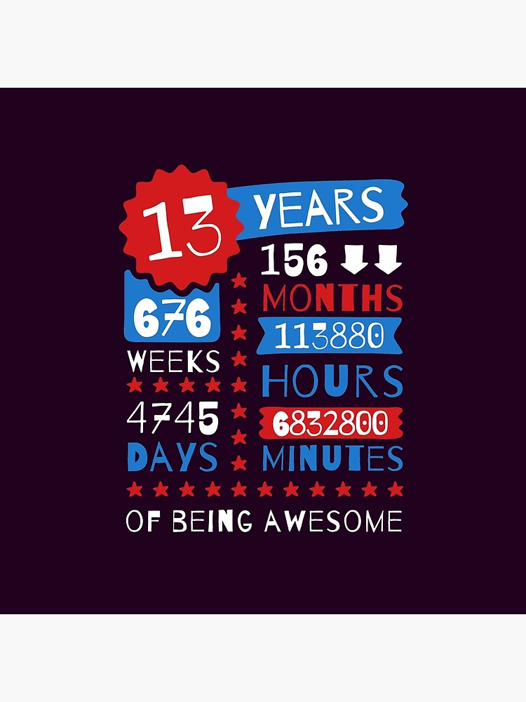 special 13th birthday gift ideas