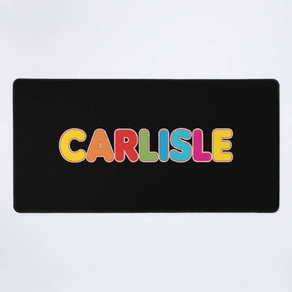 Item preview, ❤️ Carlisle Personalized Name Wavy Retro Shirt, Coffee Mug, Sticker Gift designed and sold by HelixPedia.