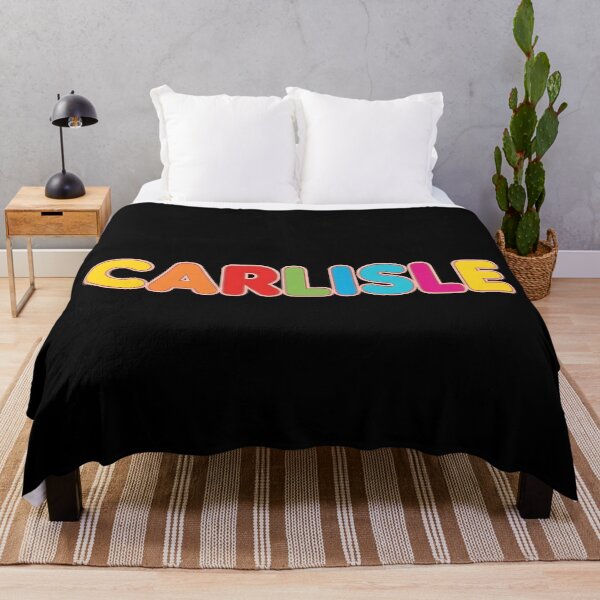 Item preview, ❤️ Carlisle Personalized Name Wavy Retro Shirt, Coffee Mug, Sticker Gift designed and sold by HelixPedia.