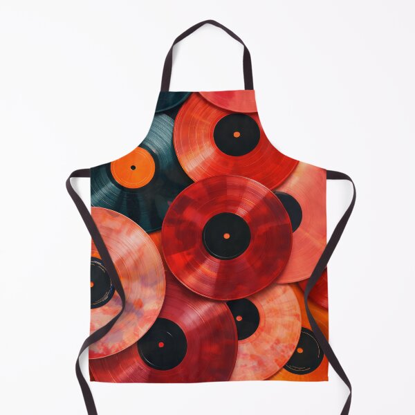 Item preview, Colorful Vinyl Records Collection Flat Lay designed and sold by Cine8.