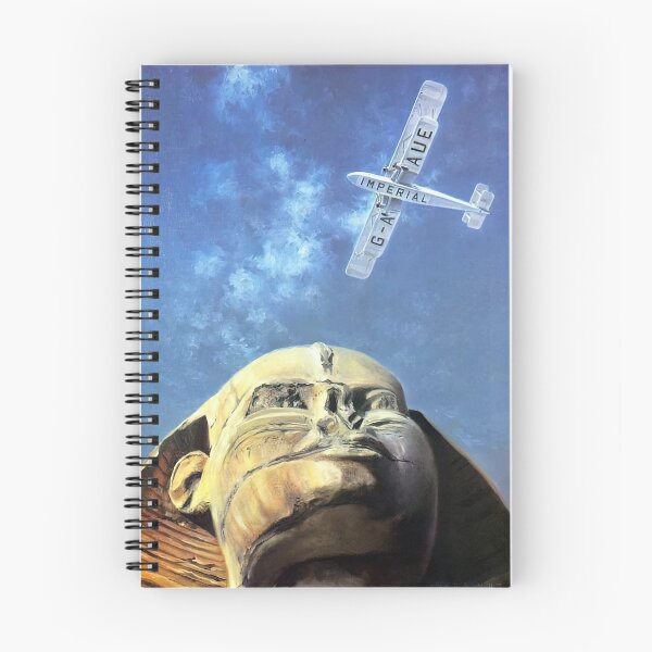 Item preview, Imperial Airways Flying Over Sphinx Egypt Vintage Ad designed and sold by Maljonic.
