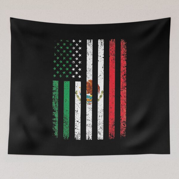 Item preview, mexico flag gift 4th of july usa american mexican flag designed and sold by Boutkimaewab.