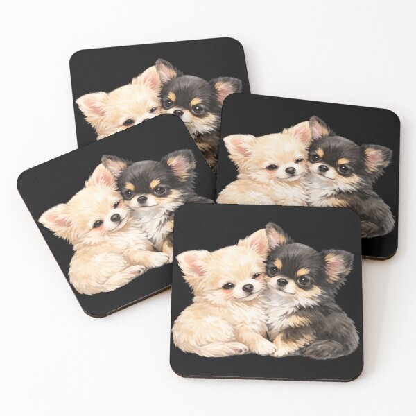 Item preview, Proud Longhaired Chihuahua Mom – Cute Puppy Love Design designed and sold by OneMoments.