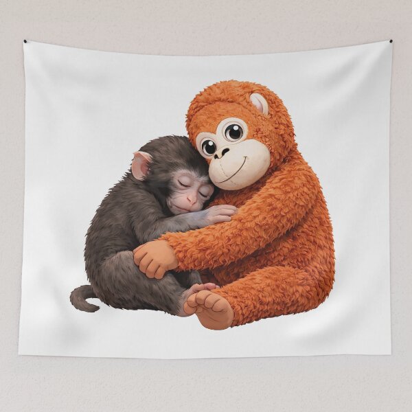 Item preview, Cute Punch monkey sleeping  designed and sold by revsdesign.