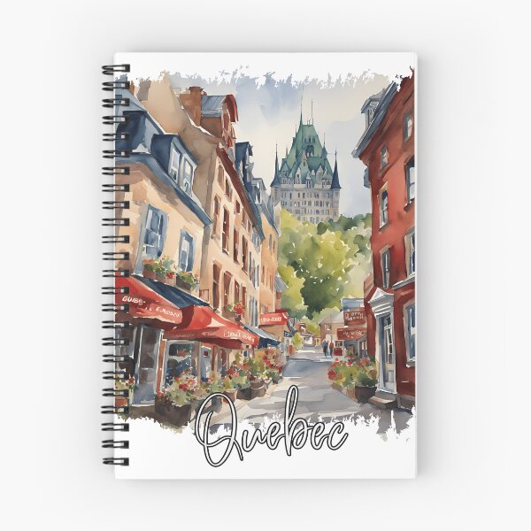 Item preview, Quebec, Canada, watercolor of Quebec designed and sold by Dressyourflag.