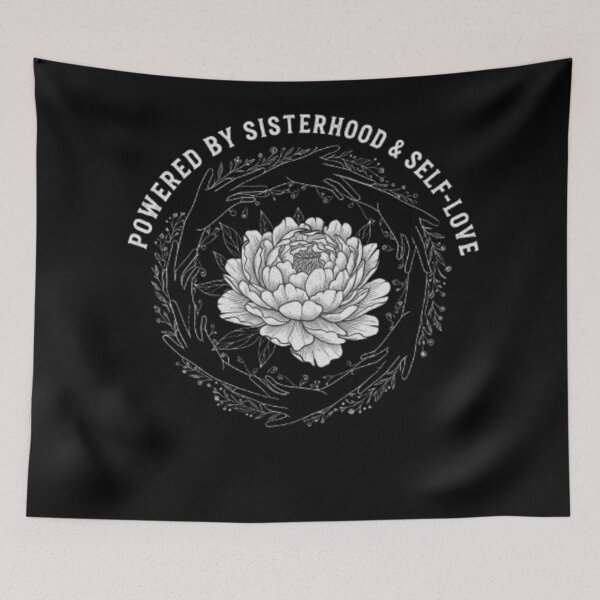 Item preview, Sisterhood & Self-Love Floral Empowerment & Growth Feminist Bloom Art designed and sold by Syrupulse.