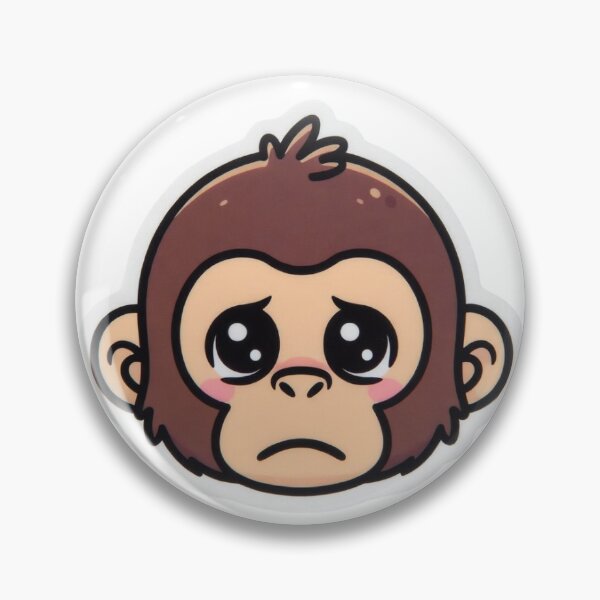 Item preview, "Punch" the Abandoned Baby Monkey Sticker designed and sold by Desingestore.