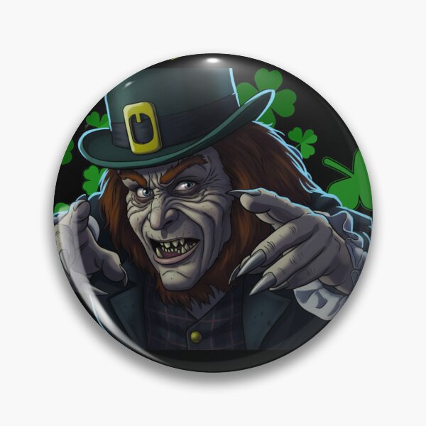Item preview, Feeling lucky leprechaun movie, horror Tshirt, St. Patrick’s Day horror movie designed and sold by GeekRagz.