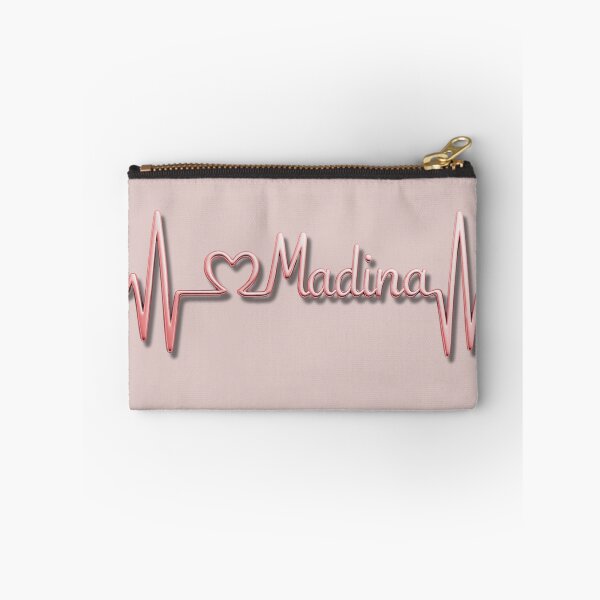Artikelvorschau, Madina Heartbeat Line (V.6) – Typografisches Design für islamische Stadtliebe entworfen und verkauft von D-Islamic.