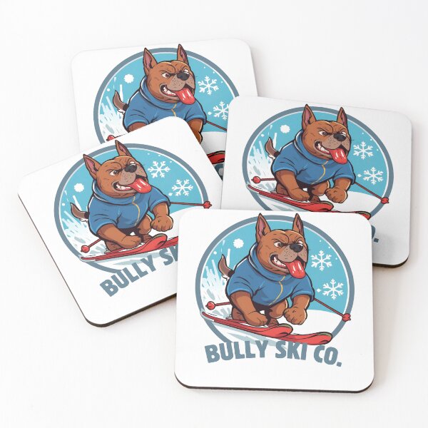 Item preview, Bully Ski Co. - Vintage Bulldog Ski Club designed and sold by PinkGothica.