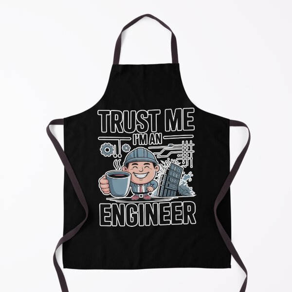 Item preview, Trust Me I'm an Engineer designed and sold by Moxie Ink Lady.