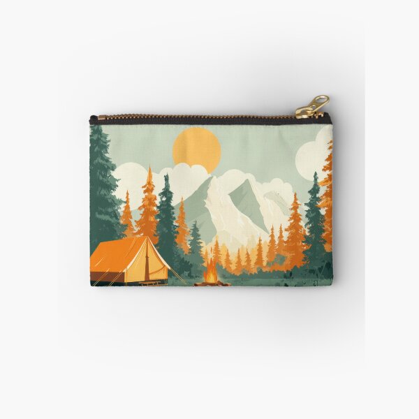 Item preview, Camping in the forest near mountains designed and sold by anytka.