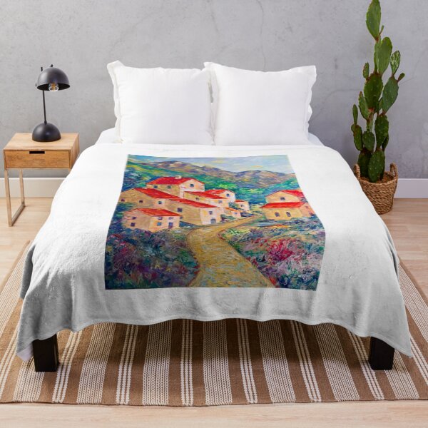 Item preview, Village Between the Mountains designed and sold by Natalia_Shchip.