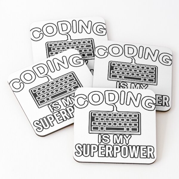 Item preview, Coding Is My Superpower Funny Notch Style Programmer Hero T-Shirt designed and sold by Zenith Design.