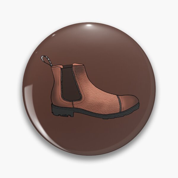 Item preview, Fluevog Nathan Chelsea Boot in Brown designed and sold by anne m bray.