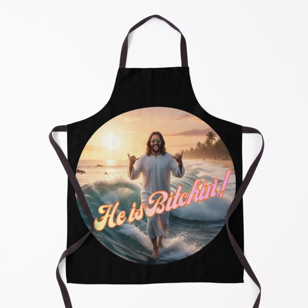 Item preview, HE IS BITCHIN'! ~ Hang Loose Jesus Circle ~ HAPPY EASTER! designed and sold by TheLastGarden.
