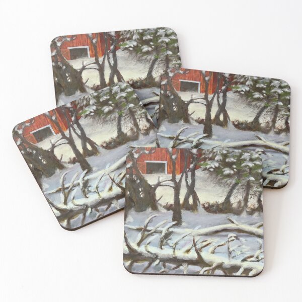 Item preview, Barn and Downed Trees designed and sold by fishinjonny.
