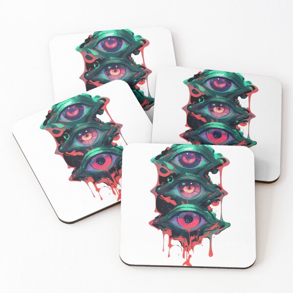 Item preview, Surreal Melting Neon Eyes designed and sold by YSiGn_.