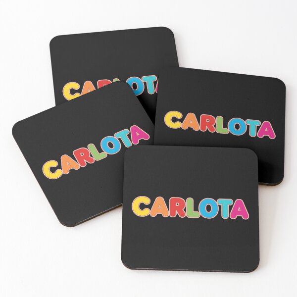 Item preview, ❤️ Carlota Personalized Name Wavy Retro Shirt, Coffee Mug, Sticker Gift designed and sold by HelixPedia.