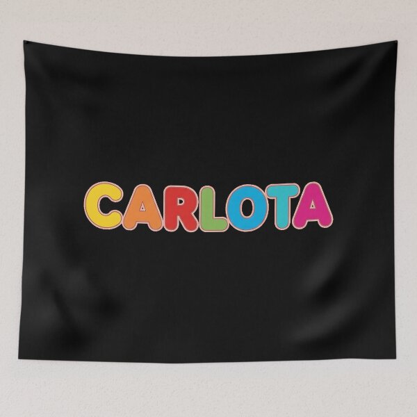 Item preview, ❤️ Carlota Personalized Name Wavy Retro Shirt, Coffee Mug, Sticker Gift designed and sold by HelixPedia.