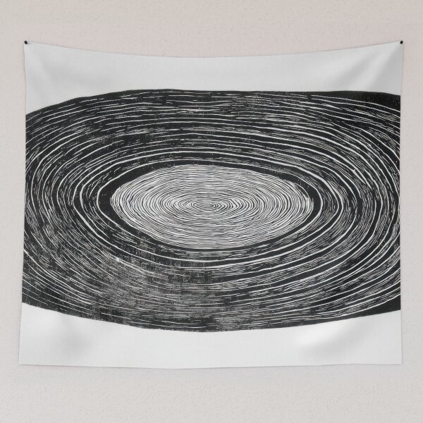 Item preview, Lines and circles on a canvas designed and sold by anytka.