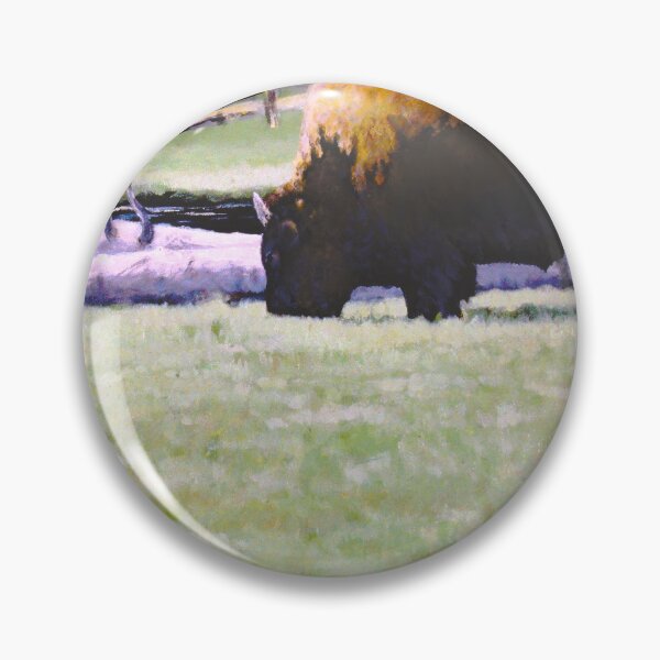 Item preview, Bison on the Firehole designed and sold by fishinjonny.