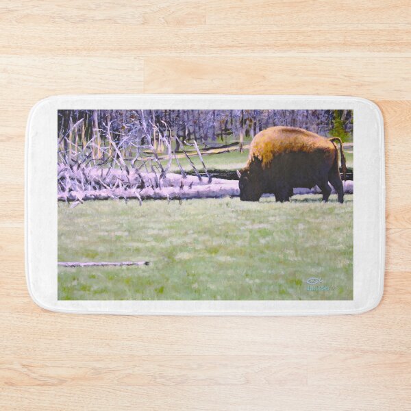 Item preview, Bison on the Firehole designed and sold by fishinjonny.