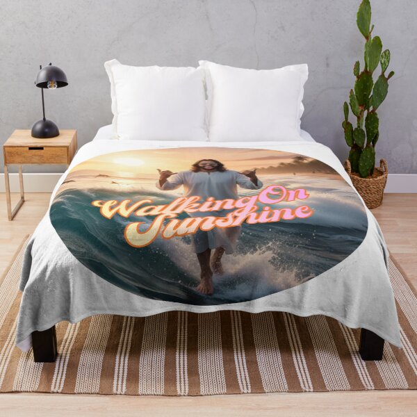 Item preview, WALKING ON SUNSHINE ~ Hang Loose Jesus Circle  designed and sold by TheLastGarden.