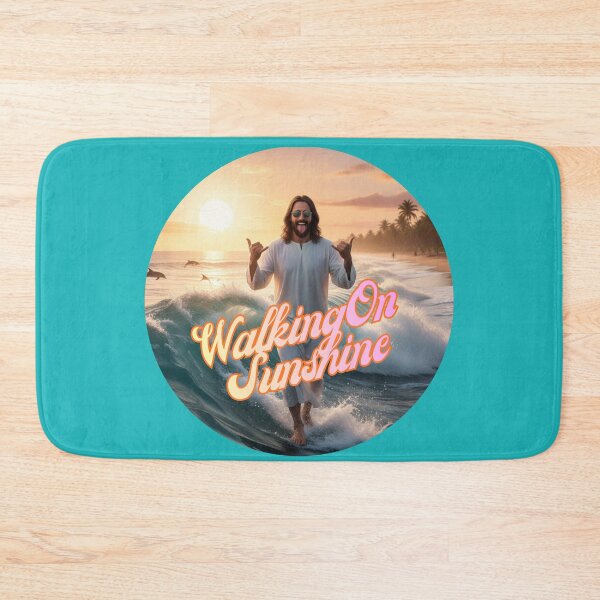 Item preview, WALKING ON SUNSHINE ~ Hang Loose Jesus Circle  designed and sold by TheLastGarden.