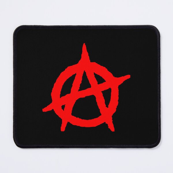 Item preview, Classic Anarchy Symbol Red designed and sold by Jeallan Designs.